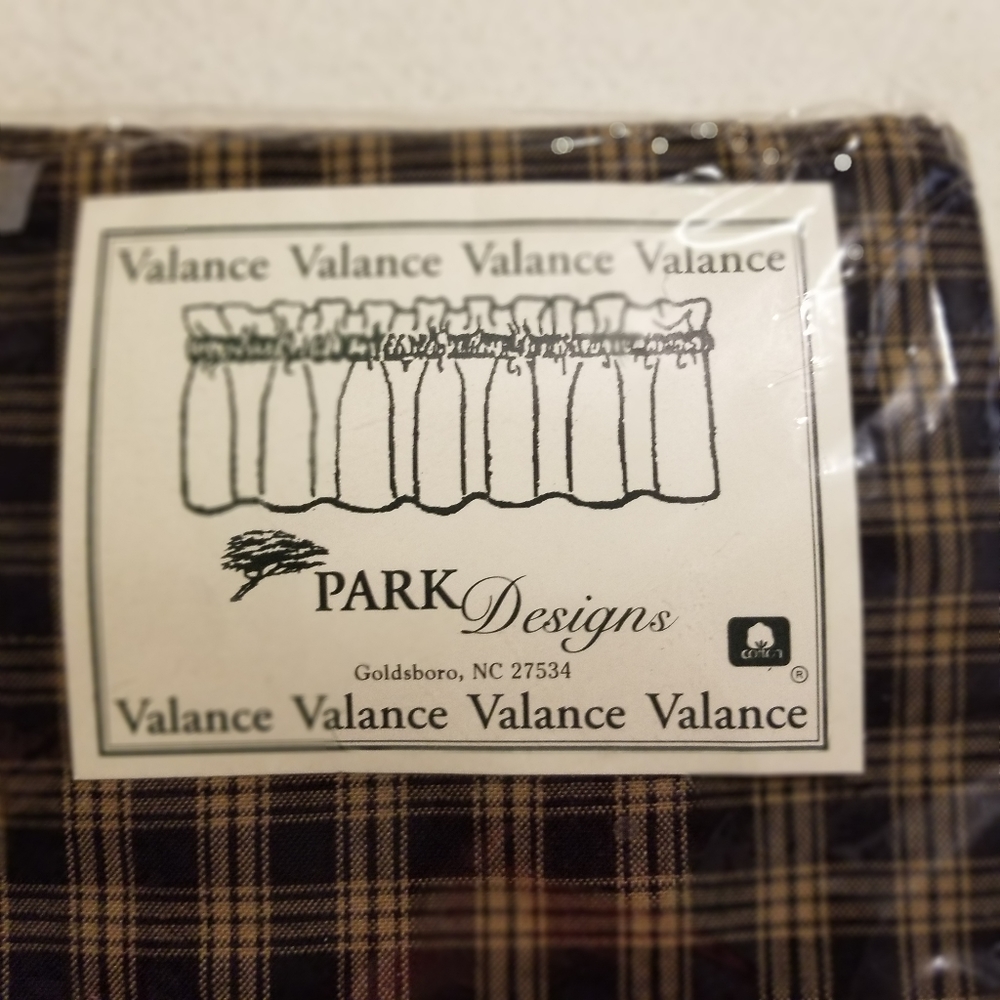 Park Designs Valance NWOT